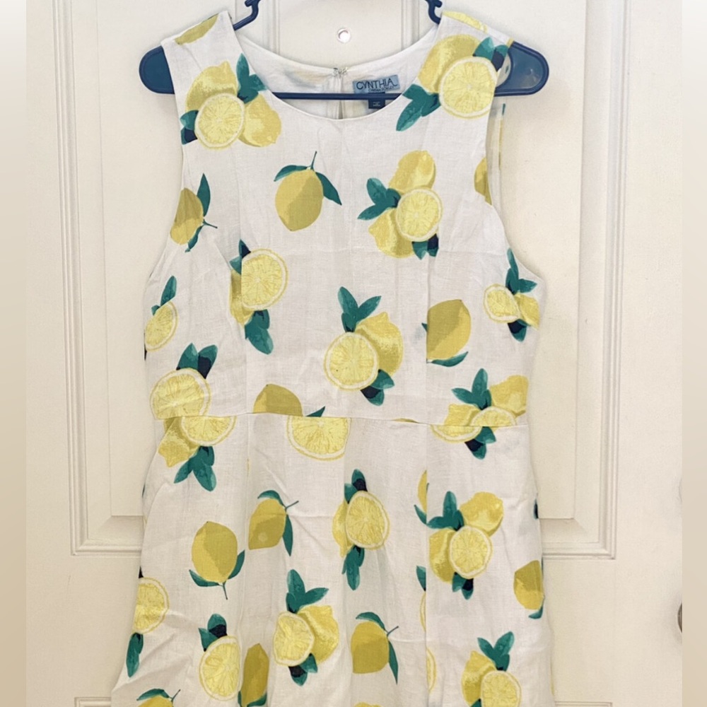 Cynthia Rowley Pop art Lemon dress - Picture 3 of 4